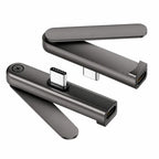240W USB-C Foldable Stand Adapter — 2-in-1 Fast Charging & Phone Stand